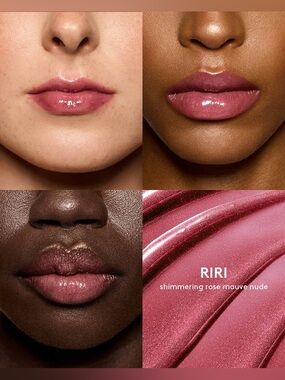 NIB FENTY BEAUTY MINI GLOSS BOMB UNIVERSAL LIP LUMINIZER in RiRi